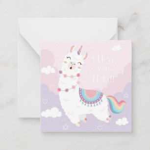 Carte De Correspondance Amour de Lama