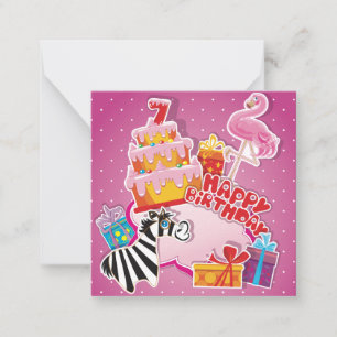 Carte De Correspondance Anniversaire de enfant