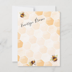 Carte De Correspondance Aquarelle