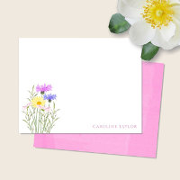 Aquarelle fleur sauvage Ressort Floral