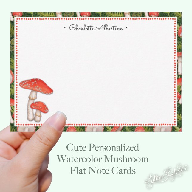 Carte De Correspondance Aquarelle personnalisée Cute Champagne (Créateur téléchargé)