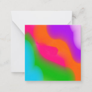 Carte De Correspondance Aquarelles Sherbet