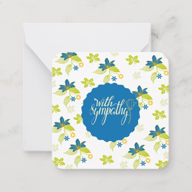 Carte De Correspondance Avec sympathie : (Devant)