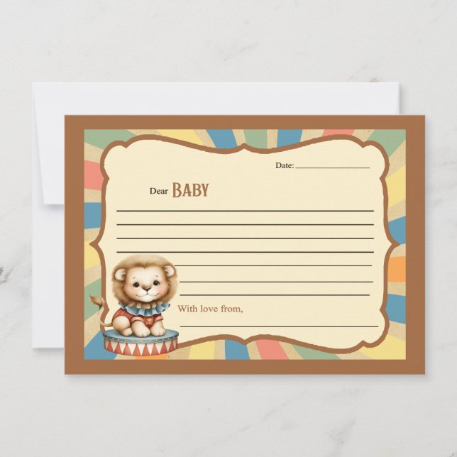 Carte De Correspondance Baby Circus (Devant)