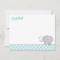 Baignée de bébé éléphant gris aqua moderne