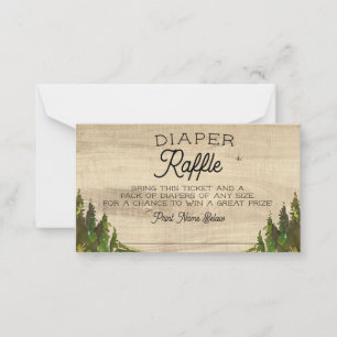 Carte De Correspondance Balle Rustique Vérifier Wild Un Déchet Raffle