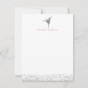 Carte De Correspondance Ballerine