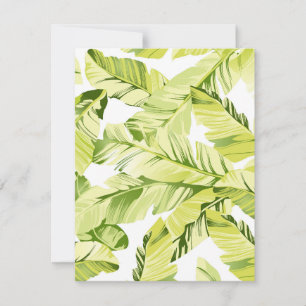 Carte De Correspondance Banane Feuille 4
