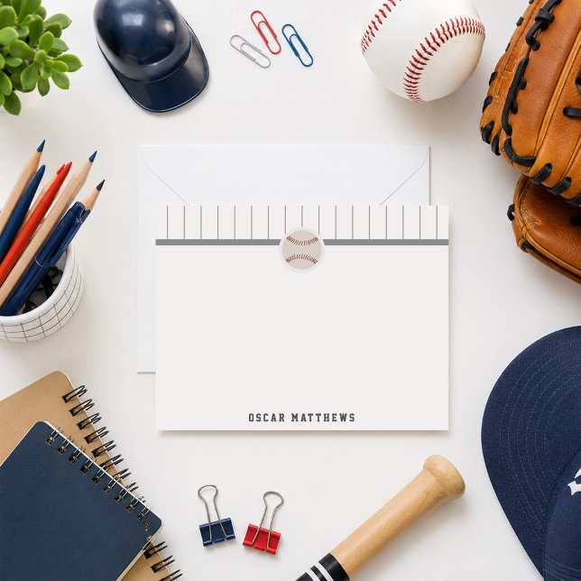 Carte De Correspondance Baseball (Créateur téléchargé)