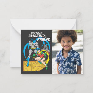 Carte De Correspondance Batman Super Friend   Saint Valentin