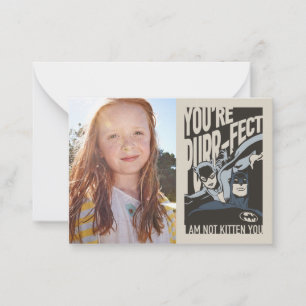 Carte De Correspondance Batman Valentine   Catwoman - Vous êtes Purr-fect