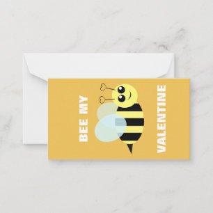 Carte De Correspondance Bee My Mini Valentine