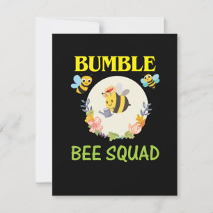 Carte De Correspondance Beekeeper Art Bumble Bee Squad
