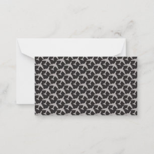 Carte De Correspondance Black Gray Plane Airplanes Pilot Plane Aviation
