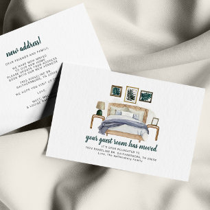 Carte De Correspondance Boho Chic Chambre Chambre d'hôte Chambre d'hôtes a