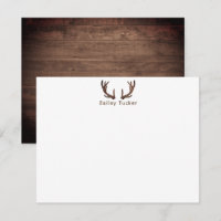 Bois Sombre Rustique Chasse Cerf Bois De Cerf
