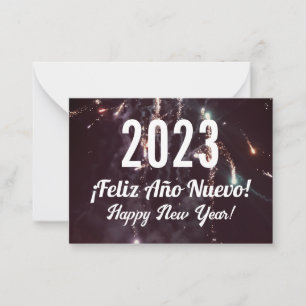 Carte De Correspondance Bonne année espagnole