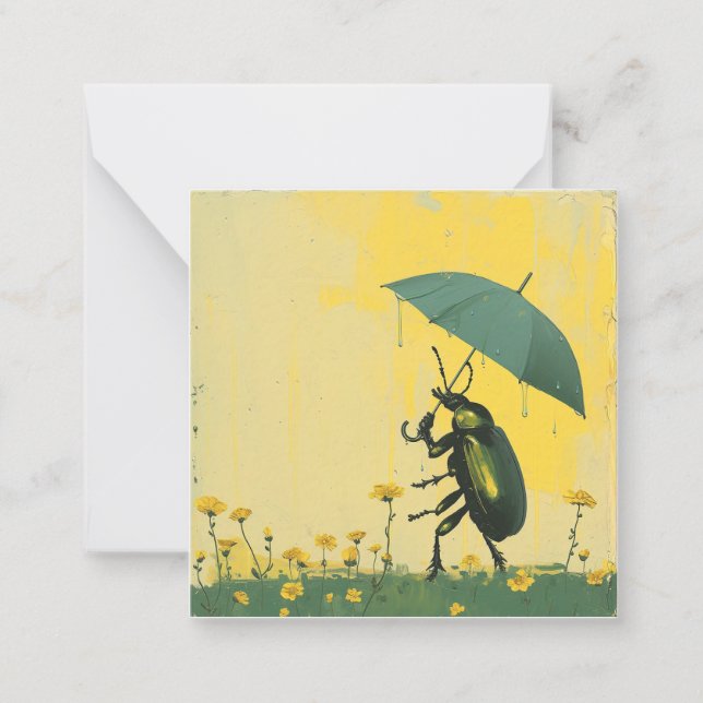 Carte De Correspondance Bouddles & Playtime : Beetle Adventures (Devant)