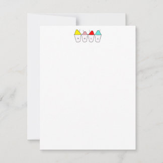 Carte De Correspondance Boules de neige de la Nouvelle-Orléans