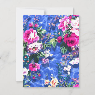 Carte De Correspondance Bouquets avec roses