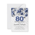 Budget Blue Silver Balloon Parties scintillant 80e
