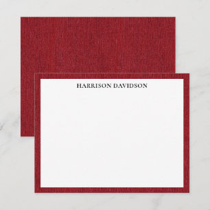 Carte De Correspondance Cadeau Client Budget Convivial, Impression Denim R