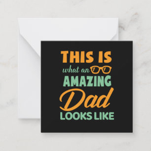 Carte De Correspondance Cadeaux papa   C'Est Un Père Extraordinaire