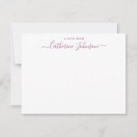 Calligraphie De Script Moderne Une Note De Plum Pu