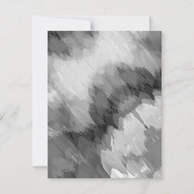 Carte De Correspondance Cascade de l'aquarelle, nature 3 (Devant)