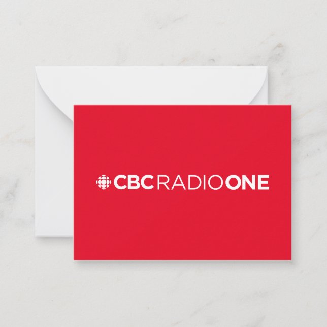Carte De Correspondance CBC Radio One (Devant)
