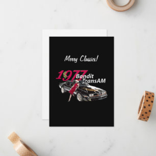 Carte De Correspondance C'est un Noël Trans Am classique de 1977 !
