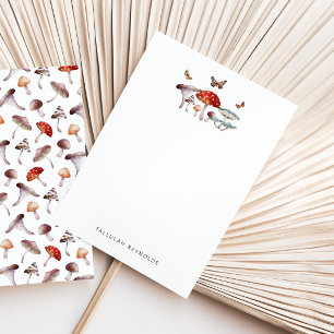Carte De Correspondance Champignons enchantés