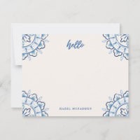 Chantilly Boho Mandala Papeterie - Cobalt