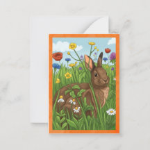 Chaque lapin aime les fleurs