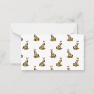Carte De Correspondance Charme magique de Frog Prince Imaginaire Golden Cr
