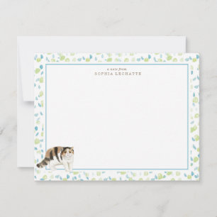 Carte De Correspondance Chat Exotic Shorthair Stationery personnalisée