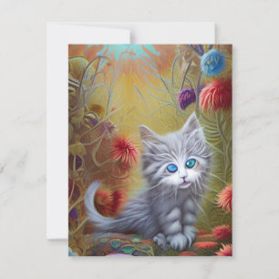 Carte De Correspondance Chatons adorables 2