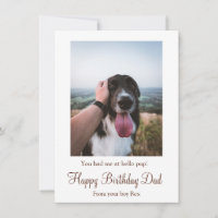 Chien Photo Joyeux Anniversaire Papa De Secourt Ch