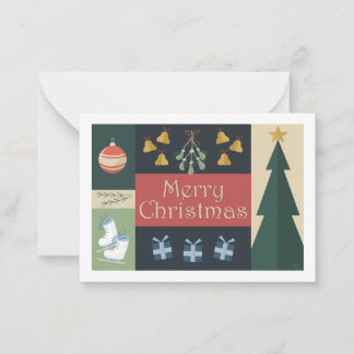 Carte De Correspondance Christmas card
