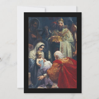 Carte De Correspondance Christmas Card for Epiphany
