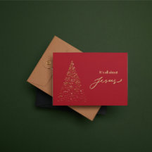 Christmas Card: It's all about Jesus