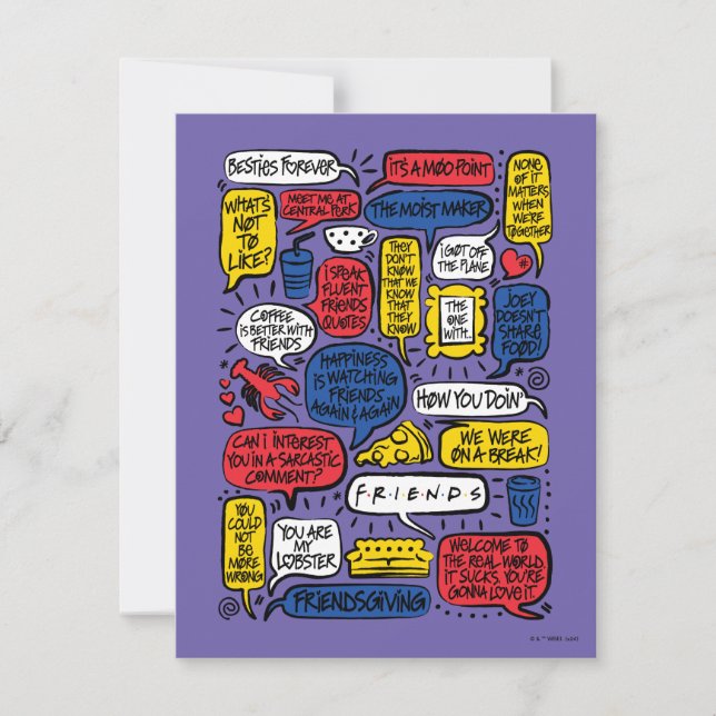 Carte De Correspondance Citations AMIENDS™ (Devant)