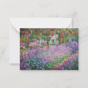 Carte De Correspondance Claude Monet - Le jardin de l'artiste à Giverny