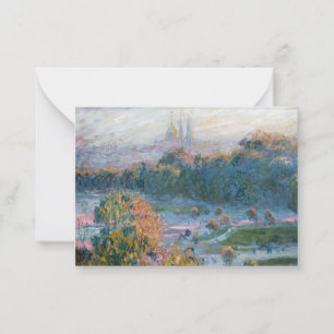 Carte De Correspondance Claude Monet - Vue des Tuileries, étude