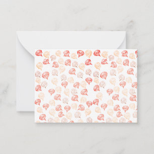 Carte De Correspondance Coeur