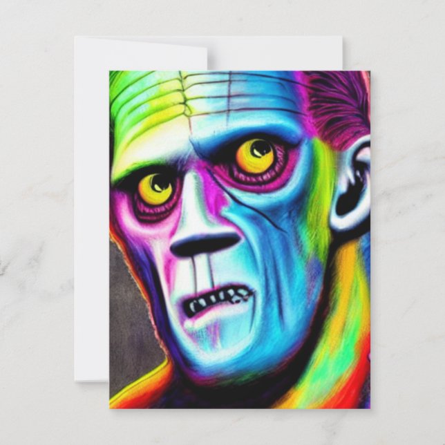 Carte De Correspondance Collection Frankenstein (Devant)