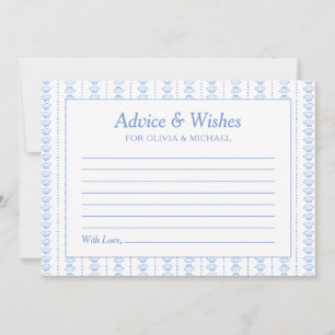 Carte De Correspondance Conseils de mariage pour coquillages et cloches de