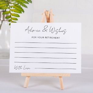 Carte De Correspondance Conseils et voeux pour votre retraite Retraite