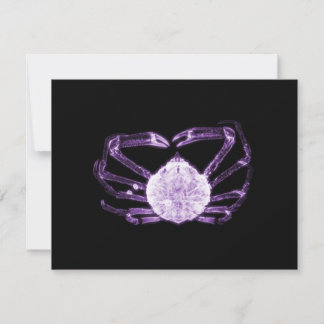 Carte De Correspondance Crabe à rayons X
