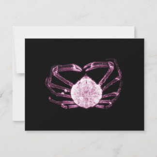 Carte De Correspondance Crabe à rayons X
